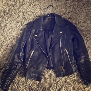 Leather jacket